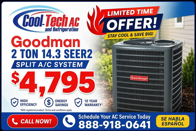 AC Repair & HVAC in Boca Raton, Boynton Beach Cool-Tech
